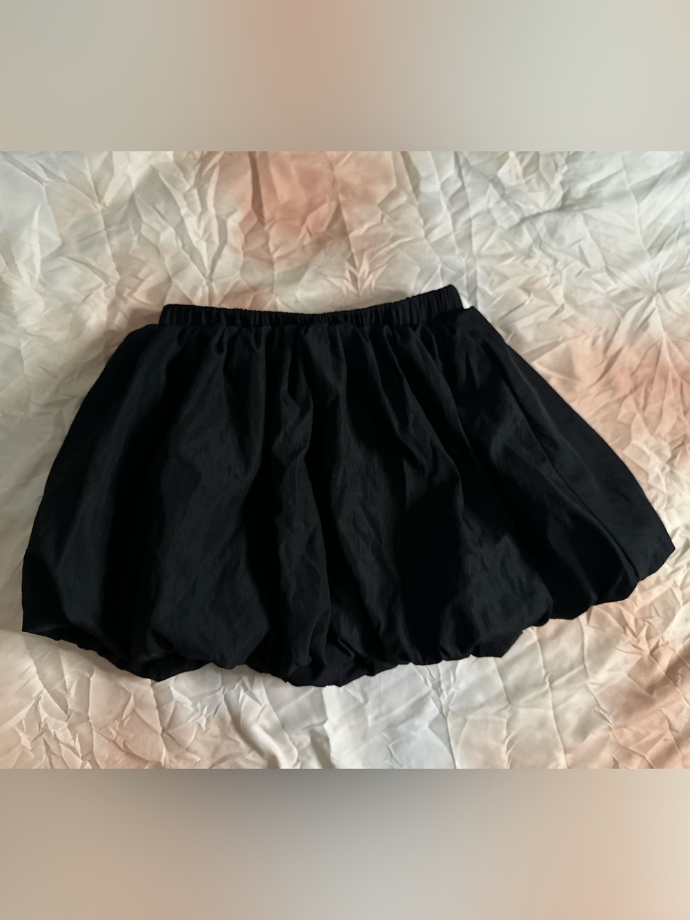 SHEIN | Classic Black Bubble Skater Skirt | Size 10 Y | Bubble Skirt / Skort